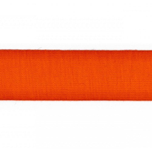 Trikåkantband, färdigvikt - Orange
