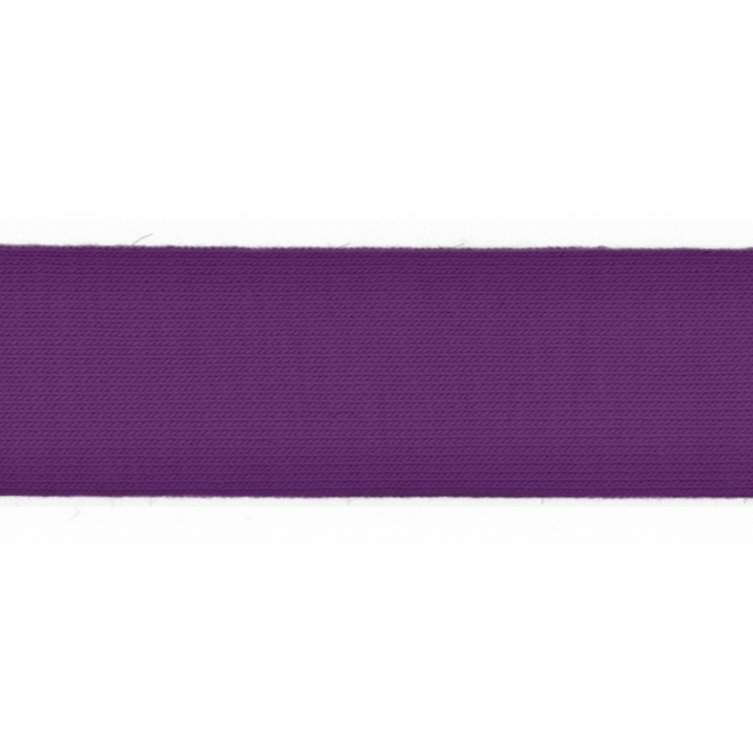 Trikåkantband, färdigvikt - Purpul