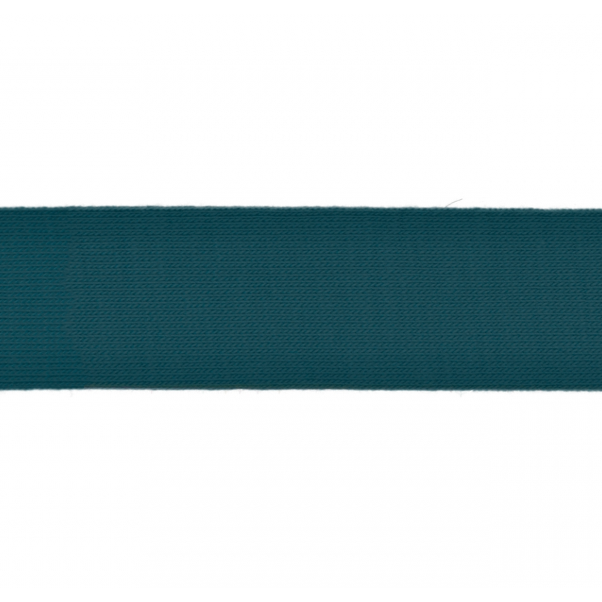 Trikåkantband, färdigvikt - LT Petrol