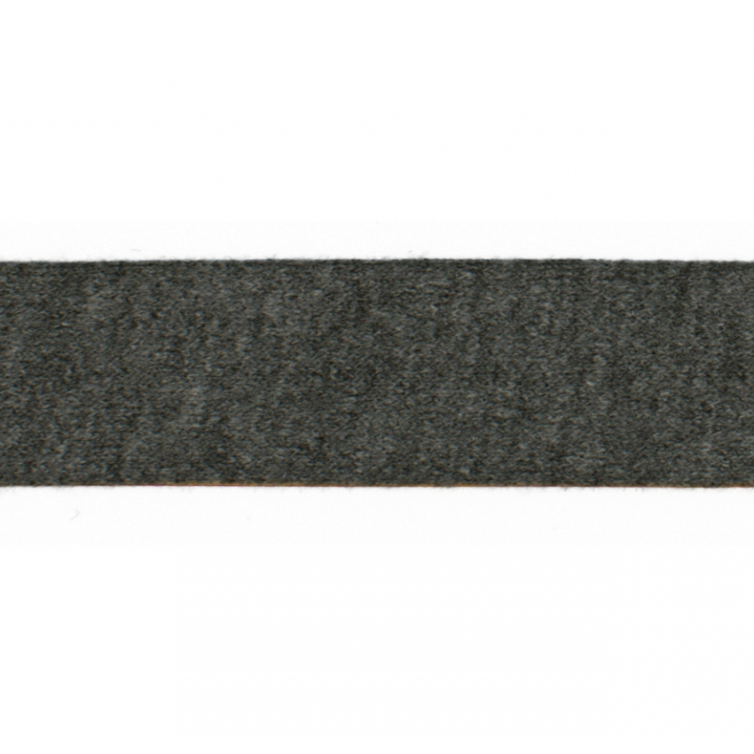 Trikåkantband, färdigvikt - Dark grey melange
