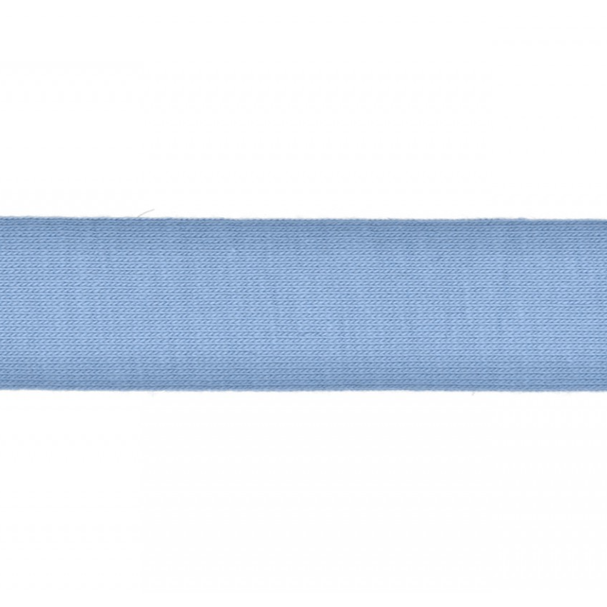 Trikåkantband, färdigvikt - Blue