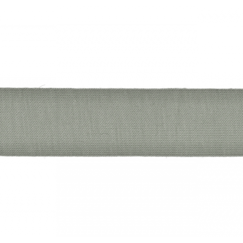 Trikåkantband, färdigvikt - Dusty Kakhi