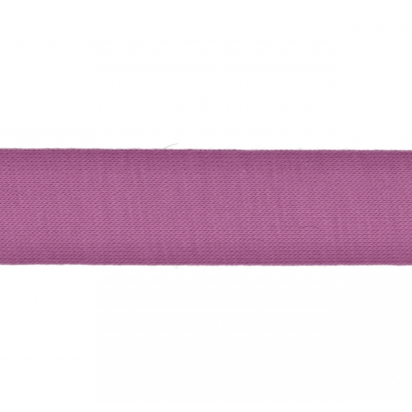 Trikåkantband, färdigvikt - Violett