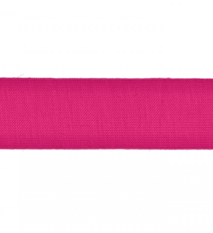 Trikåkantband, färdigvikt - Fuschia