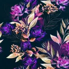 Purple Roses - Zelected By ZannaZ