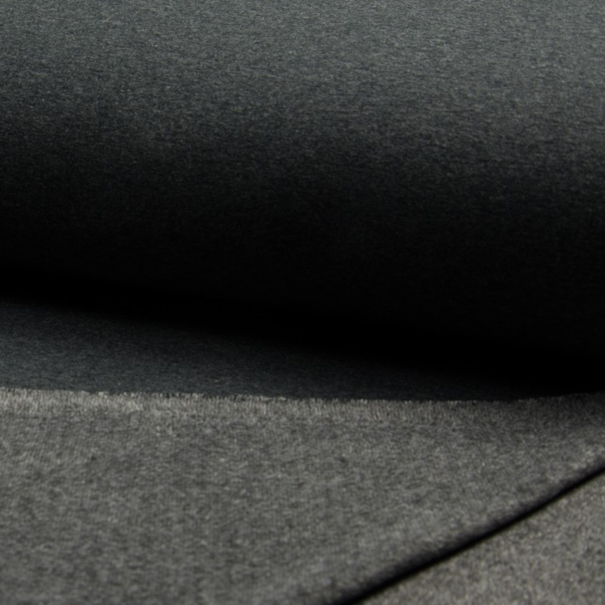 DK Grey Melange - Happy Fleece