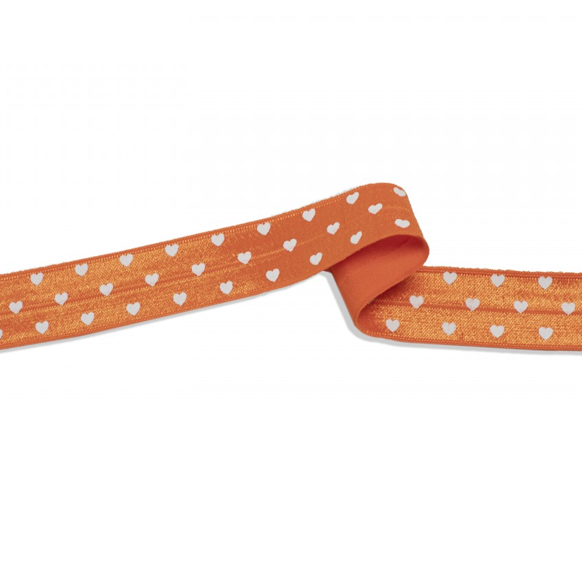 Orange med hjärtan - Vikresår