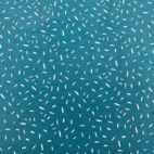 Trikåtyg Strössel turkos