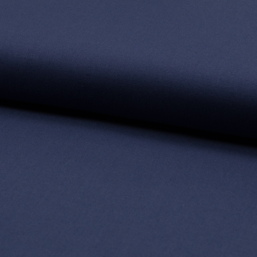 Bomullstyg - navy blue