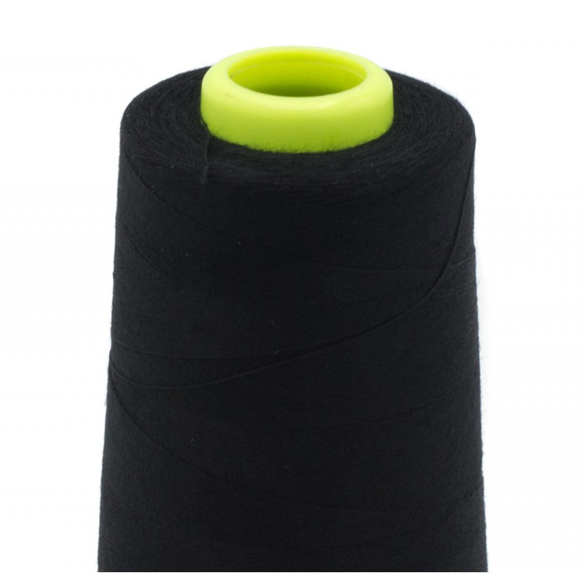 690 | Overlocktråd Zahra  4 st - Black