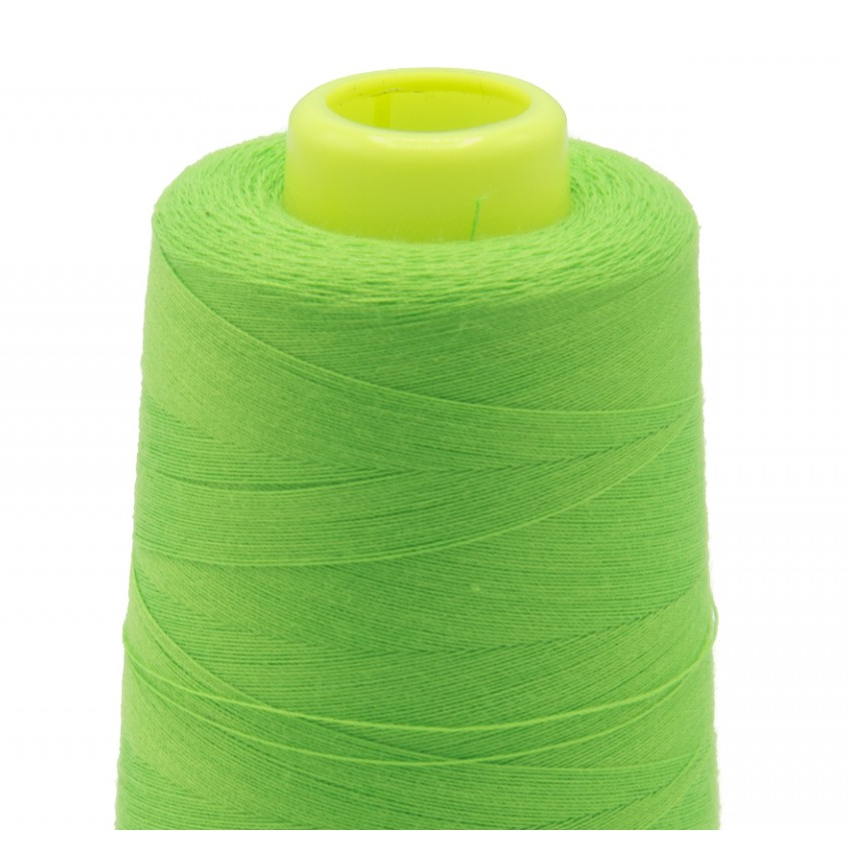 592 | Overlocktråd Zahra  4 st - Neon Green