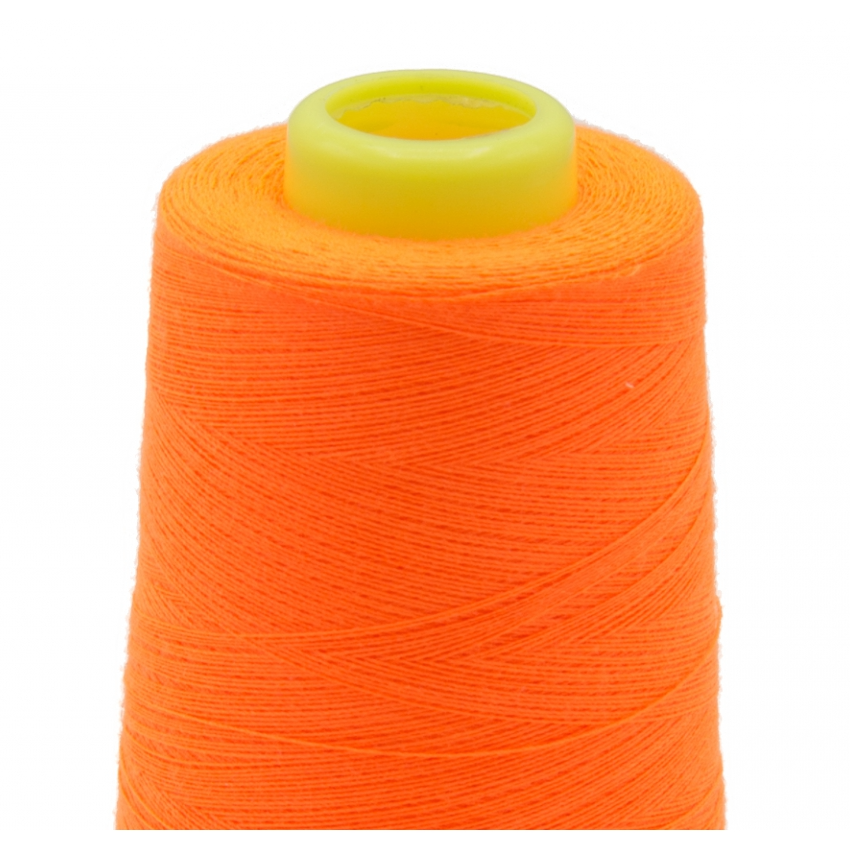 Overlocktråd Zahra  4 st - Neon Orange