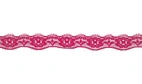 Fuschia - Elastisk spets  20mm