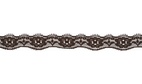 Brown - Elastisk spets  20mm