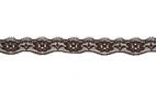 Brown - Elastisk spets  20mm