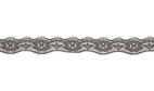 Grey - Elastisk spets  20mm