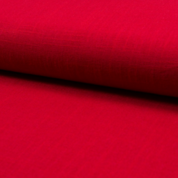 Röd - Tvättat linne/Viskos