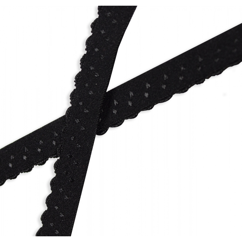 Svart - Vik-resår m "ficka"