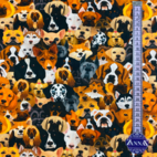Dogs - Trikåtyg