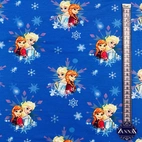 Frozen, snowflake  - Trikåtyg