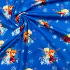 Frozen, snowflake  - Trikåtyg