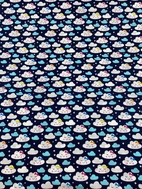 Molnis Navy - Bomullstyg