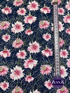 Angelin Navy - Bomullstyg