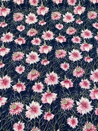 Angelin Navy - Bomullstyg