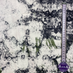 Trikåtyg - Tie-Dye Splash, Khaki 1m