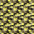 Mini camo, yellow - Trikåtyg