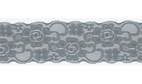 Ashly Blue - Elastisk spets, 50mm