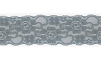 Ashly Blue - Elastisk spets, 50mm
