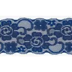 Cobolt - Elastisk spets, 50mm