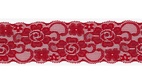 Red - Elastisk spets, 50mm