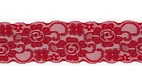 Red - Elastisk spets, 50mm