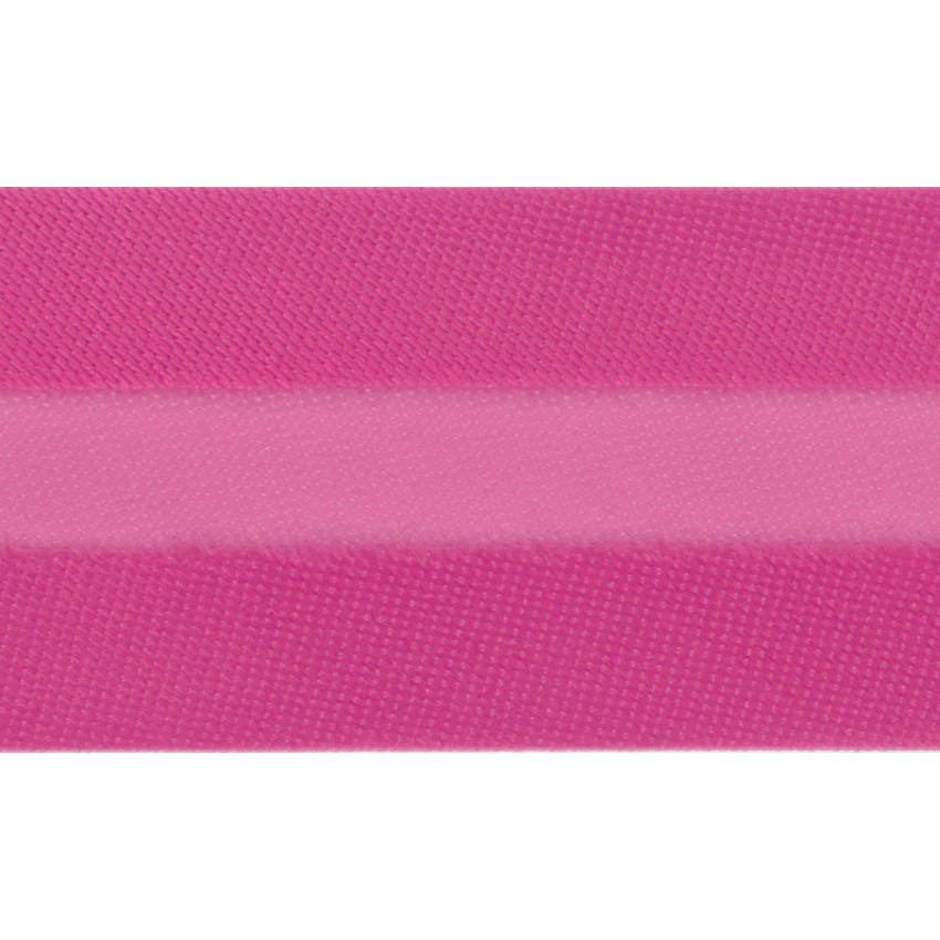 Satin snedslå - Fuchsia