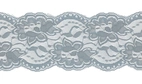 Ashley Blue - Elastisk spets, 100mm