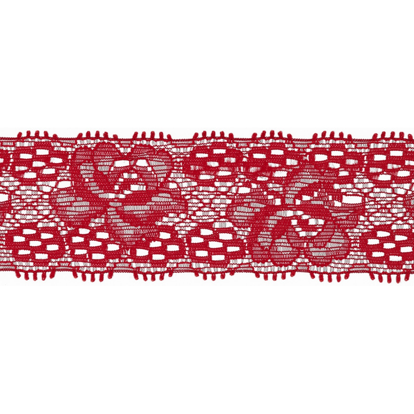 Röd - Elastisk spets, 30mm