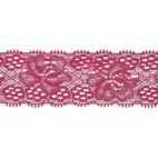 Fuchsia - Elastisk spets, 30mm