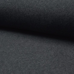 Bomulls fleece GOTS Grå melange
