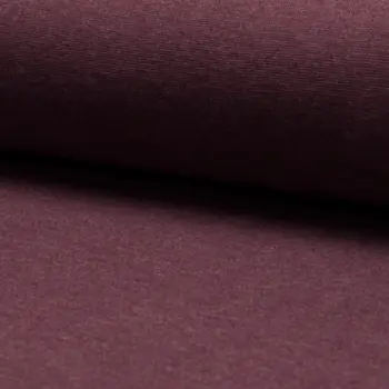 Muddväv - Melange, Bordeaux