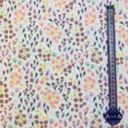 Pastell flower - Trikåtyg