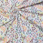 Pastell flower - Trikåtyg