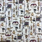 Katt liv - Bomullstyg