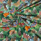 Fjärilar - Trikåtyg