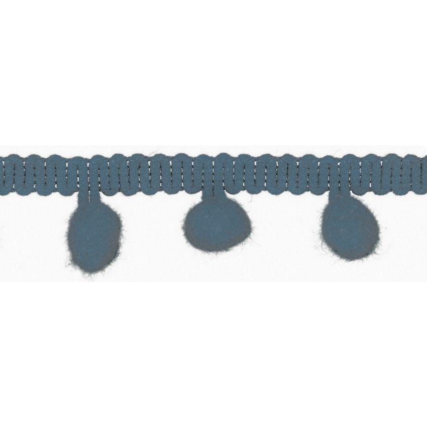Pom-Pom band, 15mm - Jeans