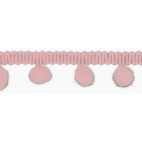 Pom-Pom band, 15mm - Baby rose