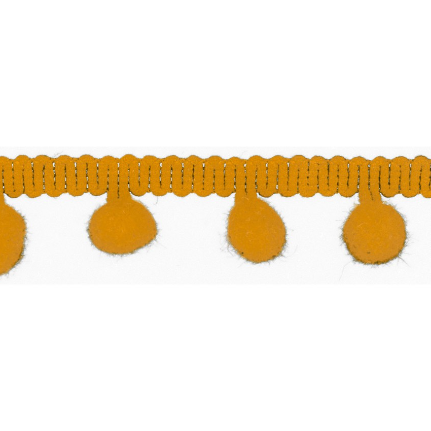 Pom-Pom band, 15mm - Ocra