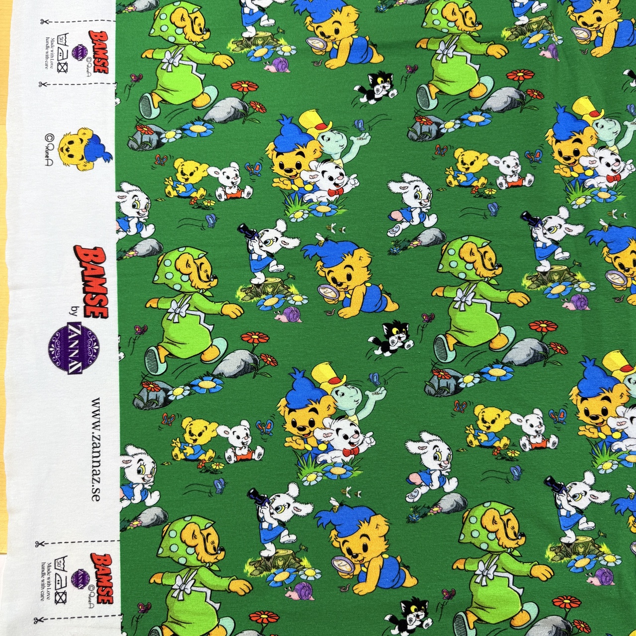 I naturen, grön - Bamse By ZannaZ