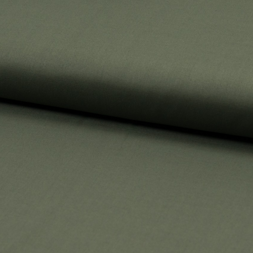Bomullsvoile, Silky touch - Khaki